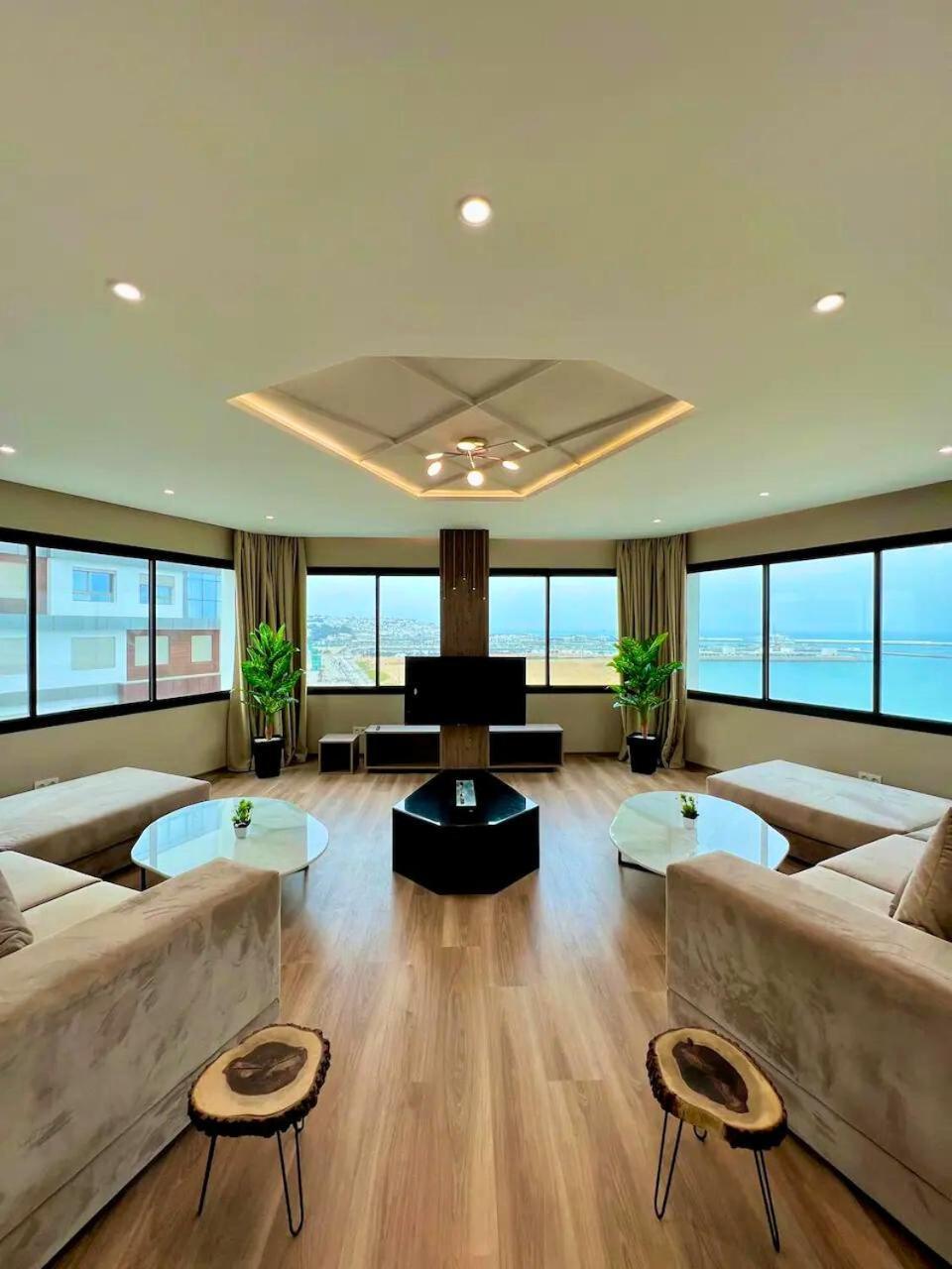 The Mirage Tangier - 3Br Luxury Sea View With Private Hammam & Jacuzzi Apartment Екстериор снимка